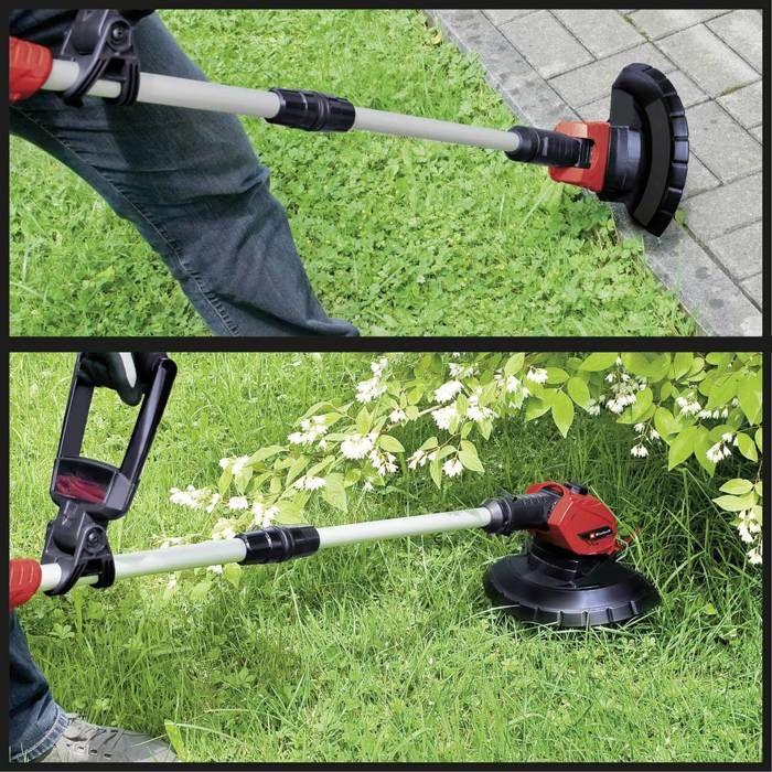 Akumulátorový vyžínač - EINHELL - GE-CT 18 Li - 18 V - Nastavitelný motor - Ochrana rostlin - 25 cm