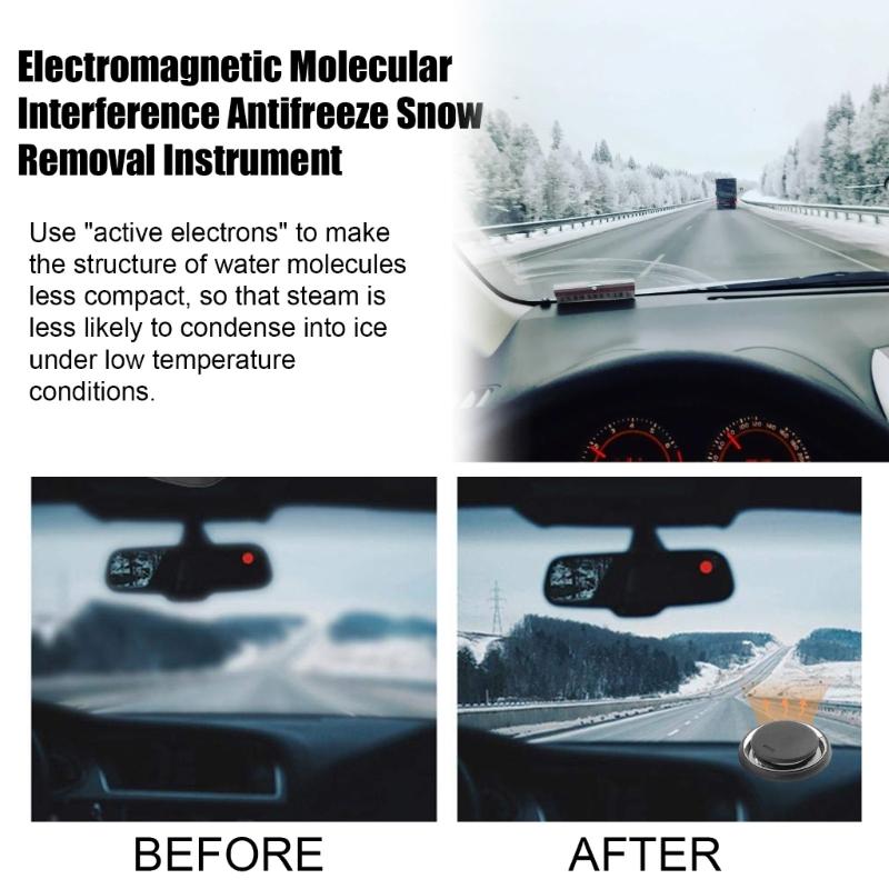 Winter Car Antifreeze Ornament Electromagnetic Molecular Windshield Snow Removal