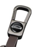 

Car Zinc Alloy Leather Key Cases Holder Cover For Ford Focus 3 4 ST Mondeo MK3 MK4 Fiesta Fusion Kuga C-Max S-Max Accessories