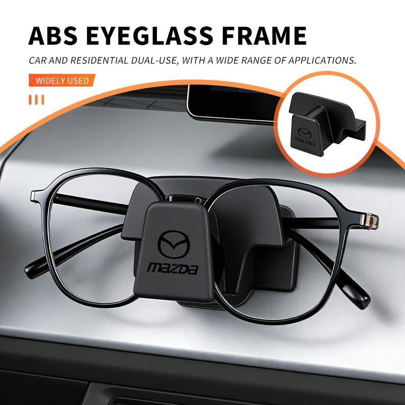 For Mazda Car Sun Visor Glasses Clip Sunglasses Holder Auto Visor Accessories CX9 MX5 RX8 Axela Demio Atenza MS GJI GH BK MP vf2