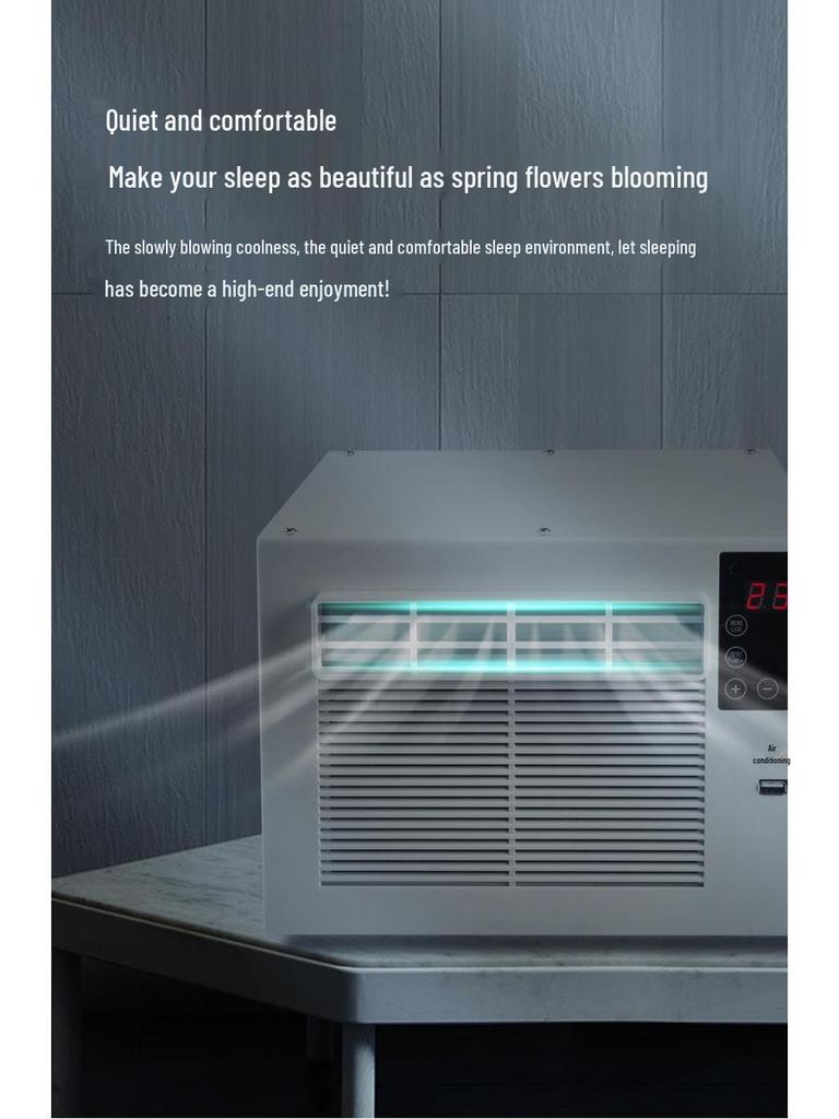 1900BTU Portable Outdoor Air Conditioner with Mosquito Net and Free Installation