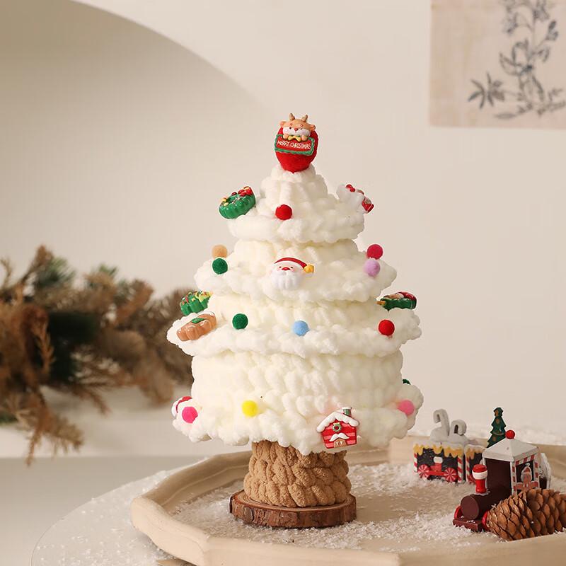 Handmade Knitted Christmas Tree Decoration