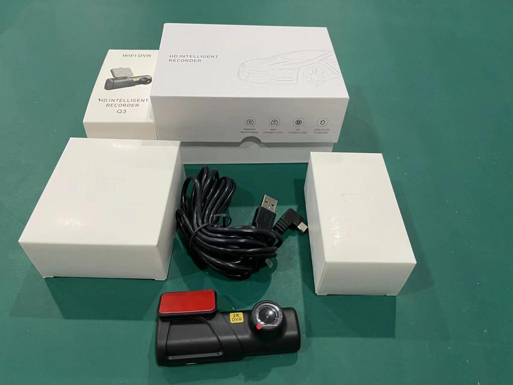 WiFi-Connected HD Dash Cam with USB Wireless Installation