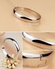 Jewelry Simple Bracelet Platinum Plated Glossy Ladies Versatile Temperament Bracelet