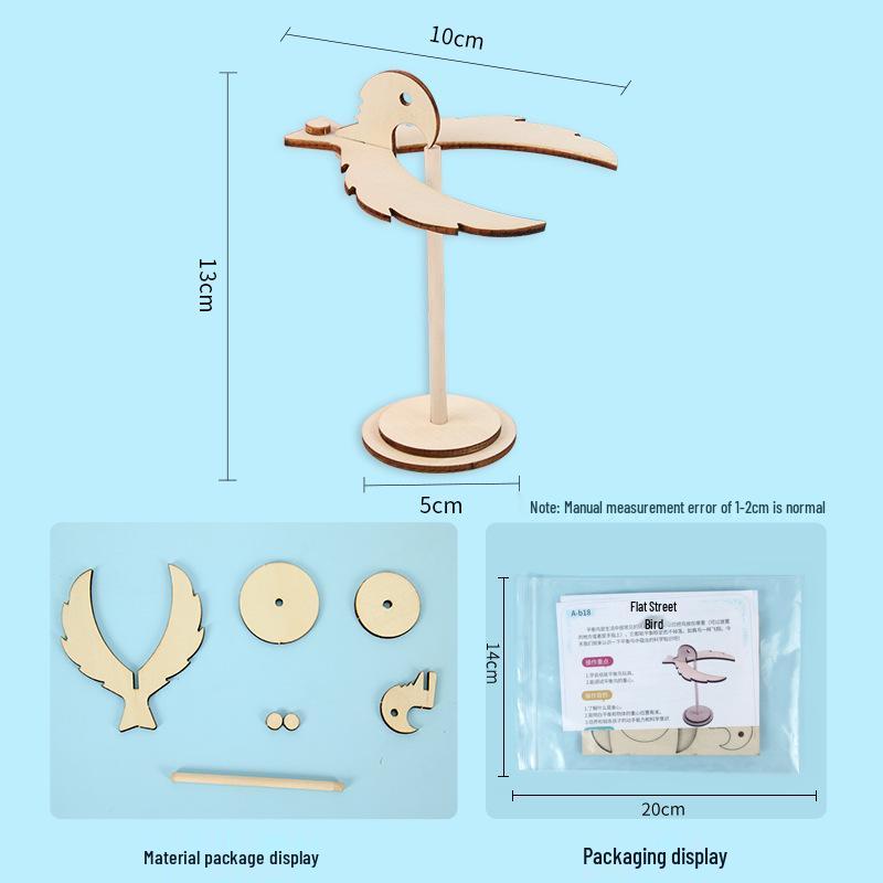 DIY Handmade Balancing Bird Science Experiment Kit for Kids and Students