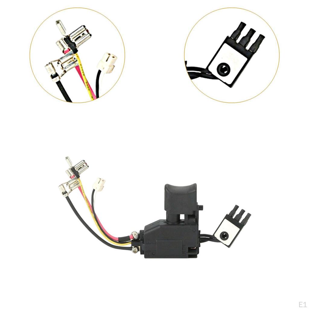 Electric Drill Switch Replacement High Performance Easy Installation Power Tool for Bdf456Z