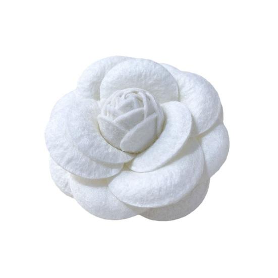 

Женская брошь из ткани в форме камелии, противоскользящий износостойкий костюм, шарф, пальто, воротник, шляпа, булавка, украшение для выпускного вечера, вечеринки