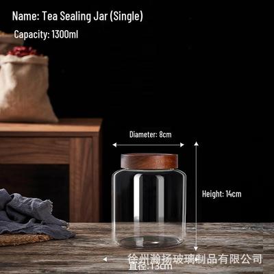 ZISIZ Glass Storage Jar