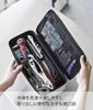 Yamazaki Jitsugyo Tool Bag with Dividers, Light Gray, Body Approximately W36 x D16 x H11 cm (excluding handle) Tower Tool Box Tool Box Storage Case