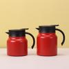 316 Stainless Steel Insulated Stewing Teapot with Temperature Display, Water Separation, and Customizable Patterns - Large Capacity.