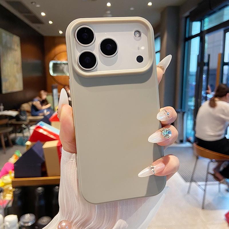 Luksusowe etui na telefon w kolorze cukierkowym dla IPhone 17 Pro Max Miękkie silikonowe etui dla IPhone 17 Air 17Pro Zderzak na aparat TPU Etui na tył