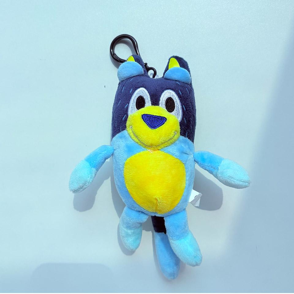 

Bluey Family, Bingo And Friends Series Plush Pillows & Keychains | Cute Cartoon Charms For Phones And Bags, Stuffed Dolls (As shown-24802)-
