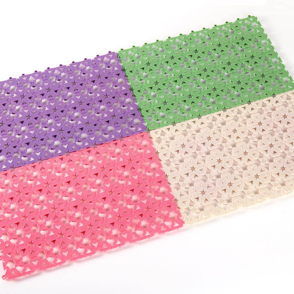 Pet Cage Mat Plastic Matting for Hamster Small Animal Cat Dog Cage Multifunctional Bathroom Non-slip Mat 30x20cm 1Pc
