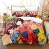 Cool Baka and Test Hideyoshi Kinoshita Akihisa Yoshii Hilarious School Comedy Japanese Anime Bedding Set Duvet Cover + 2 Pillowc