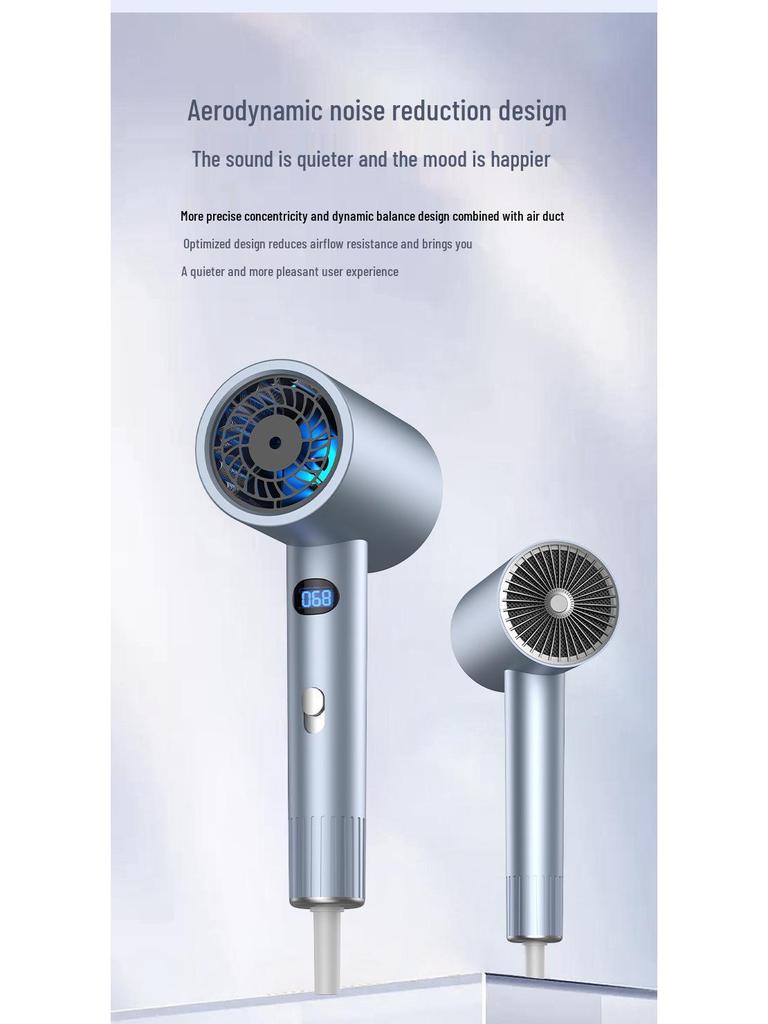 26-Year New Model Hair Dryer: High-Speed, High Wind Power, Triple Overheat Protection for Home & Salon Use