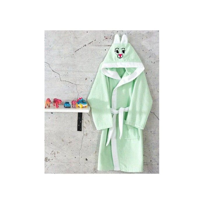 Peignoir éponge enfant 1-2 ans - Vert