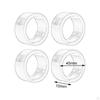 4 Pieces RC Aluminum Alloy Drive Cup Sleeves Replace Parts Sturdy Spare Easy to Install for