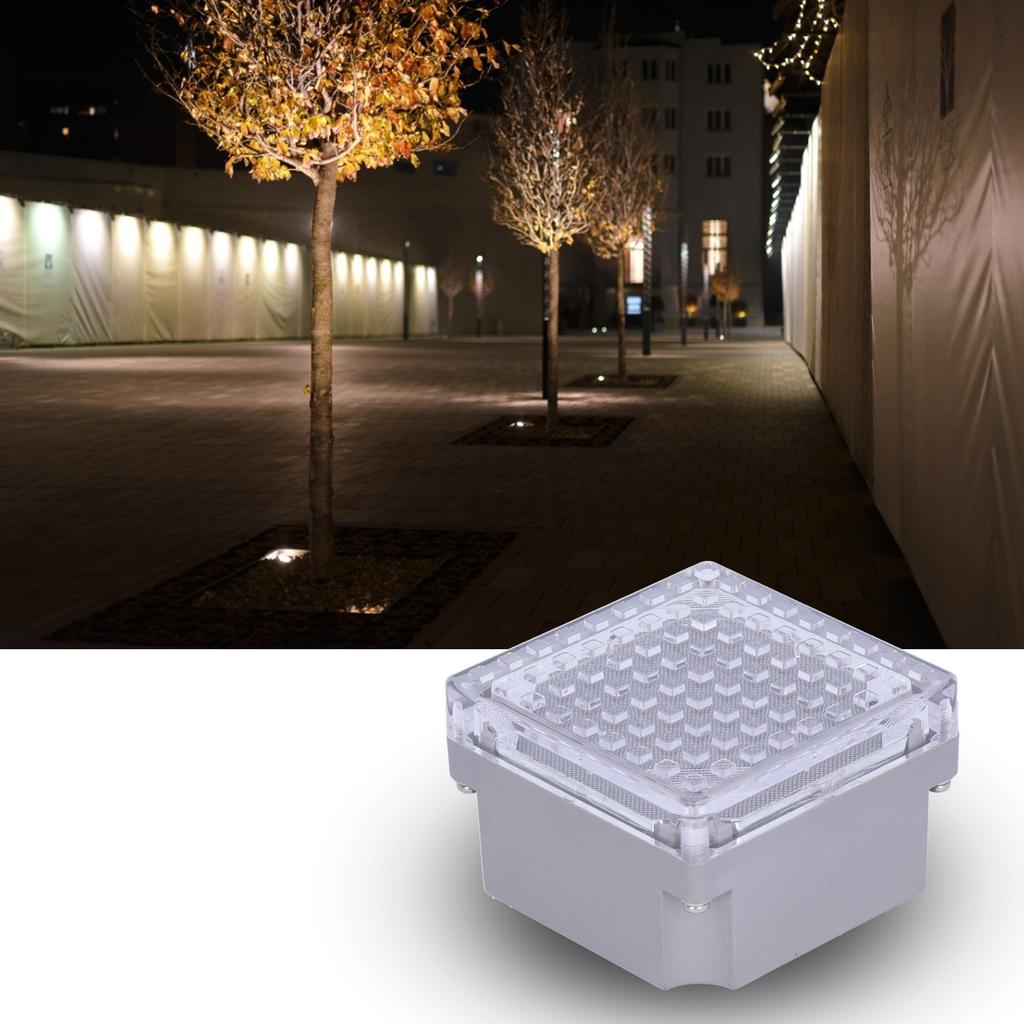LED Solar Ground Light Outdoor Buried Lamp Landscape Lighting for Garden Walkway Pathway Solar Brick Light Solar Landscape Light