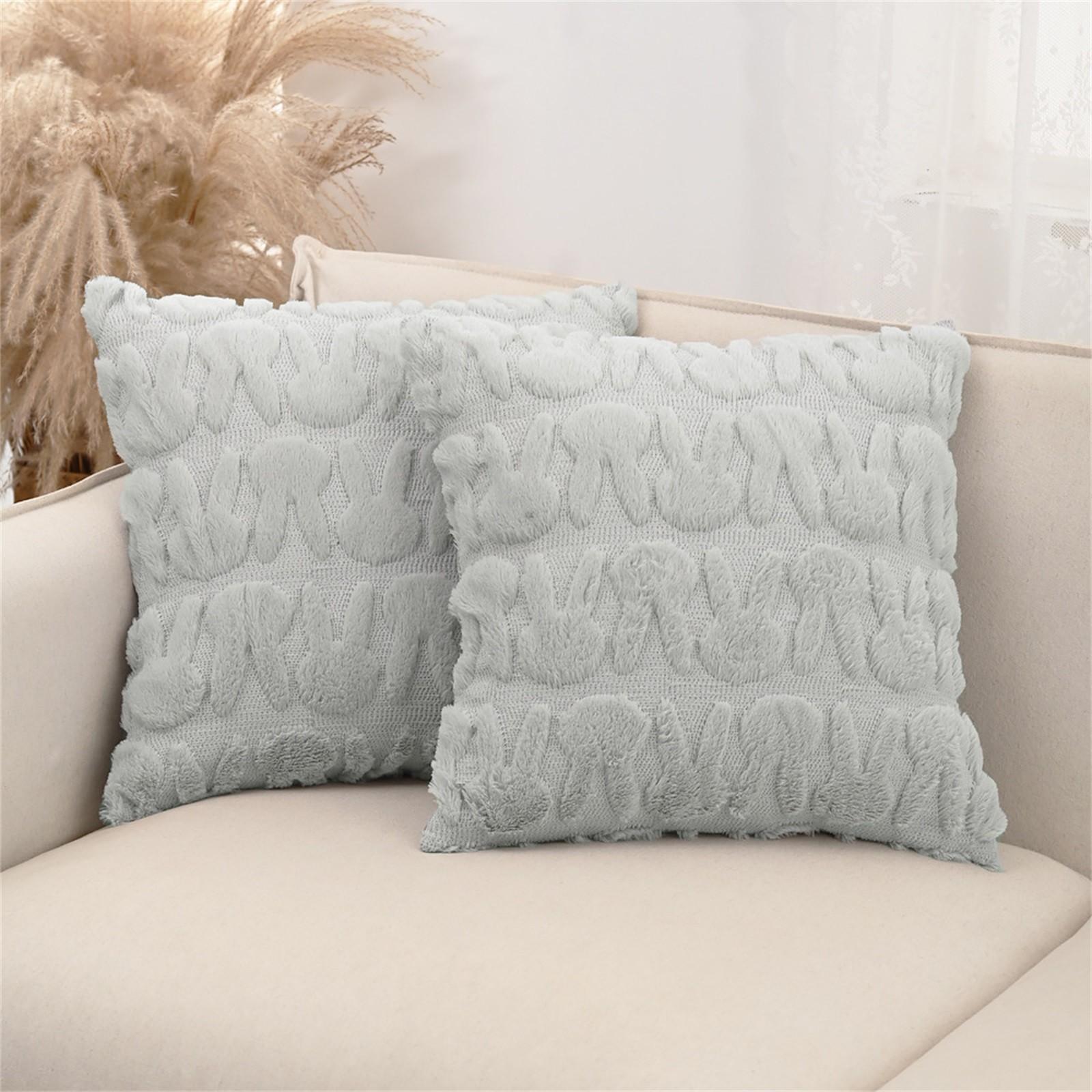 Modern Minimalist Pillows, Plush  And Winter Pillows, Living Room Sofas, Heart-shaped Cushions, Pillowcases