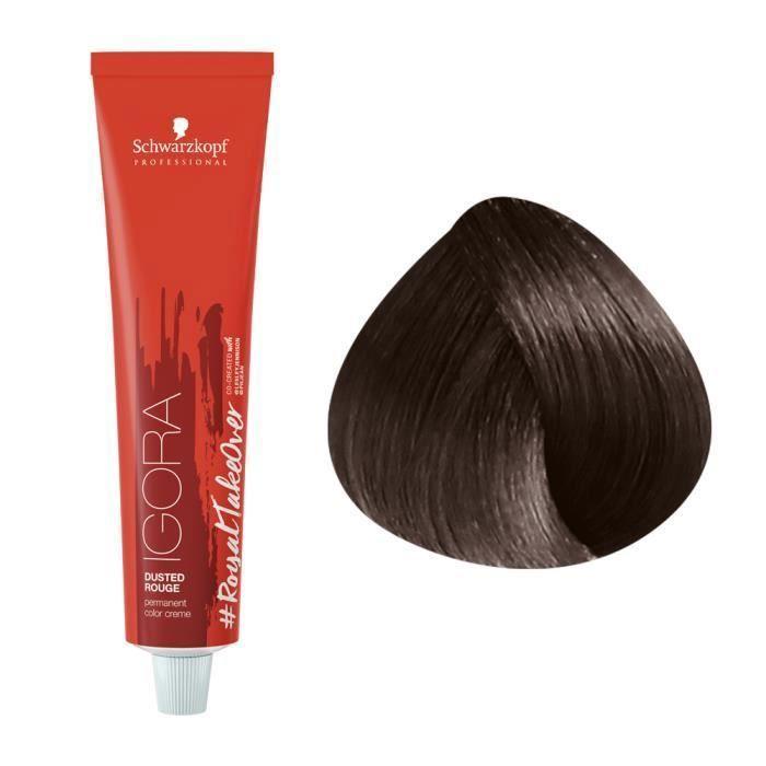 Schwarzkopf Coloration permanente Dusted Rouge 6-491 – Blond Foncé Beige Violet Cendré 60 ml