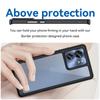Husă transparentă colorată din TPU pentru Motorola Moto Edge 40 Neo Husă de protecție Cadru transparent rezistent la șocuri Protecție completă Husă transparentă colorată