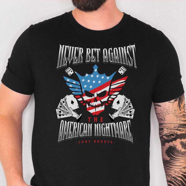 Cody Rhodes American Nightmare Tee, Wrestling Fan Shirt, Unisex Graphic T-Shirt, Unisex T-Shirt L