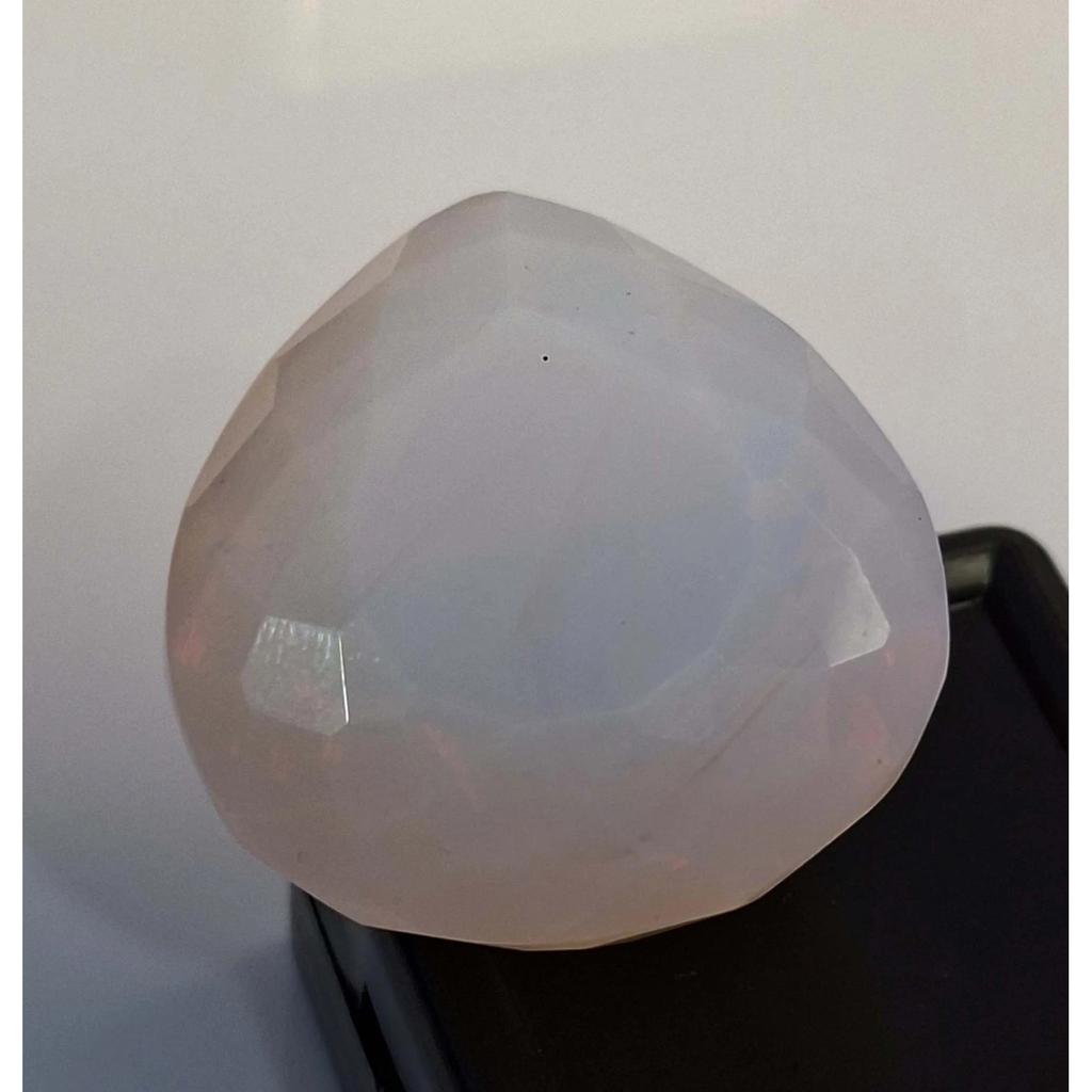 Stunning Pink Welo Opal Lab Created Pear Cut 67-69 Ct Certified Loose Gemstone