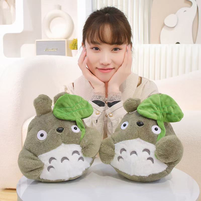 22/30cm Bambola Totoro Simulazione Carina Regalo Cuscino Cuscino Cartone Animato Anime Bambola Carina Degna di Essere Regalata Decorazione per la Casa Bambola Carina Serie Curativa