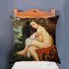 Edouard Manet World Famous Oil Painting Olympia Young Girls The Lunch Impressionism Sofa Pillow Case Gallery Art Cushion Cover