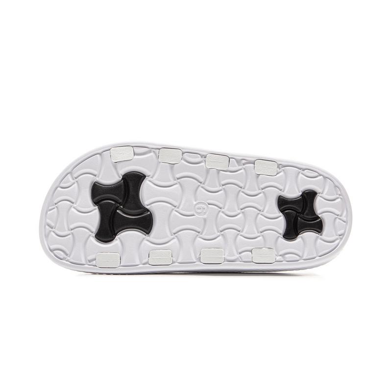 Li-Ning Fashion Series Lightweight Non-Slip Silent Slide Sandals Men Footwear White Black AGAV013-1