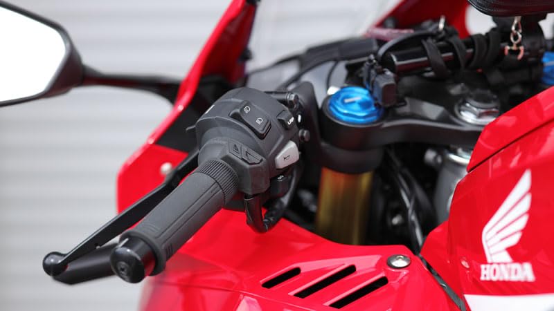 Kijima Motocyklové díly Vyhřívané rukojeti GH07 Spínač integrovaný 120mm Tlačítkový spínač pro 22.2 304-8198