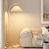 French Vintage Cream Floor Lamp for Living Room, Bedroom, or Bedside - Retro Style with Modern Ambiance.