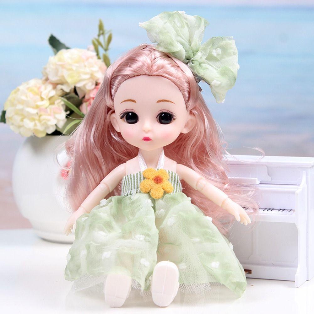 Princess Dolls Toys Mini Multi Joint Doll Toy Set Movable Jointed Princess Dolls Molly Girls' Doll