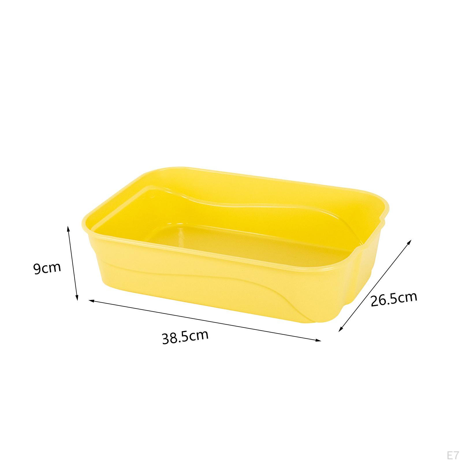 Открытое просеивание с высокой стороны предотвращает утечку песка из горшка для котенка — фото 8