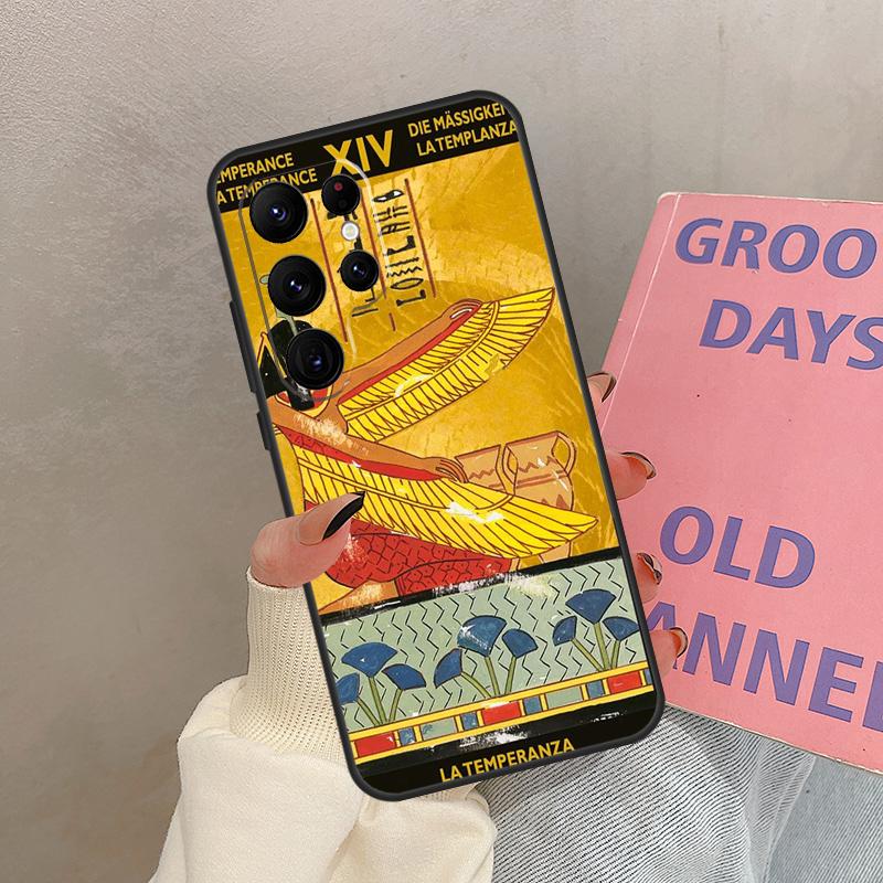 

Египет Таинственный чехол-таро для Samsung Galaxy S21 S22 S23 S24 S25 Ultra S9 S10 S25 Plus S20 FE S25 FE Чехол Coque Galaxy S24