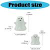 Friendly Ceramic Ghosty Statue Halloween Decoration Handmade Sculpture For Home Decoration