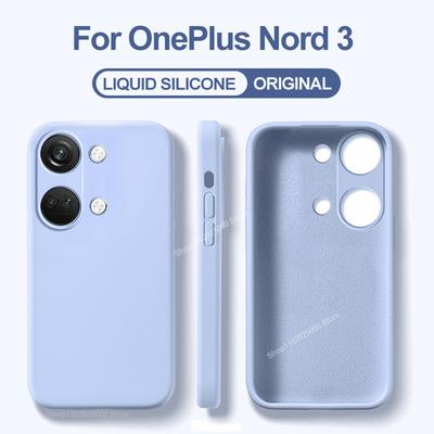 Per OnePlus Nord 3 5G Custodia Lussuosa Quadrata in Silicone Liquido Custodie per Telefono Per OnePlus Nord 3 5G Cover Posteriore Per One Plus Nord3 5G