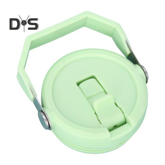 Náhradní víčko na 30oz tumbler s výklopnou slámkou, prachotěsnou zátkou, gumovým kroužkem odolným proti rozlití, slámkou, opakovaně použitelným víčkem na kelímek