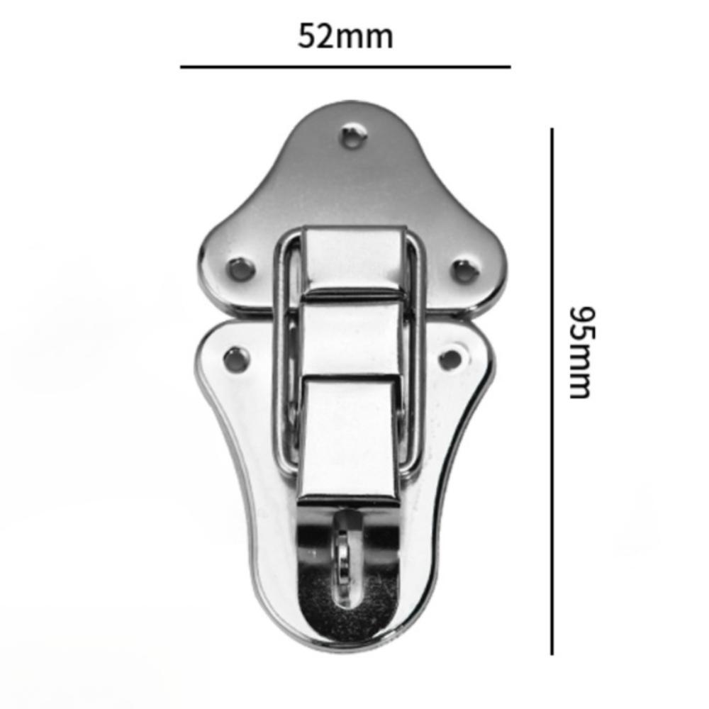 4PCS Clasp Screws Suitcases Hasp Furniture Hardware Box Hasps Jewellery Box Clasps Box Construction