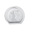 Easter Bunny Hollow Candle Holder Mold | Silicone Casting Mold For Desktop Decoration, No Electricity Needed