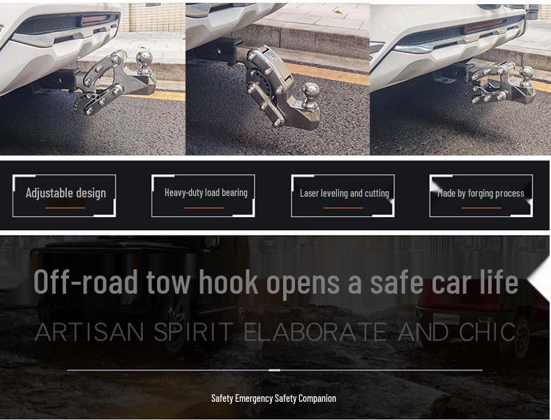 Compatible Tow Hook for Mercedes GLS350, GL450, GLE400 - Enhanced Trailer Coupling