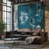 Ocean Whale Tapestry Wall Hanging Nature Sea Life Decor Room Aesthetic Beach Vibe Dorm Wall Art Gift Coastal Home Decor