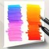 24-48 Colors Art Markers Set Alcohol Oily Felt Marker Pen Double Head Permanent Coloring Pens Graffiti Manga School Art Supplies