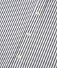 COVERNAT Whale Logo Stripe Half Shirt Navy
