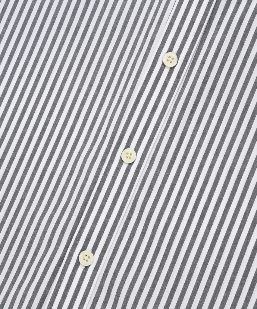 COVERNAT Whale Logo Stripe Half Shirt Navy