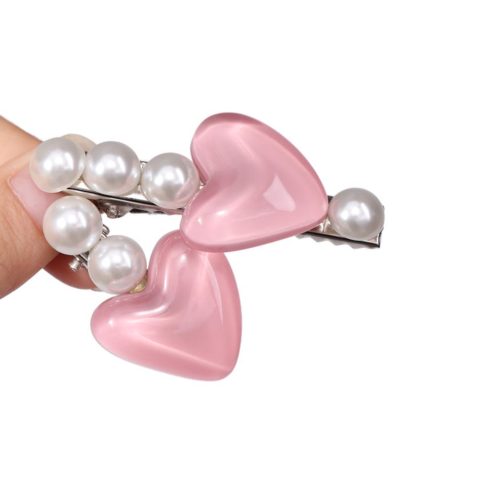 Hair Accessories Cute Hair Clip Pink Sweet Barrettes Elegant Lovely Hairpin  Girls