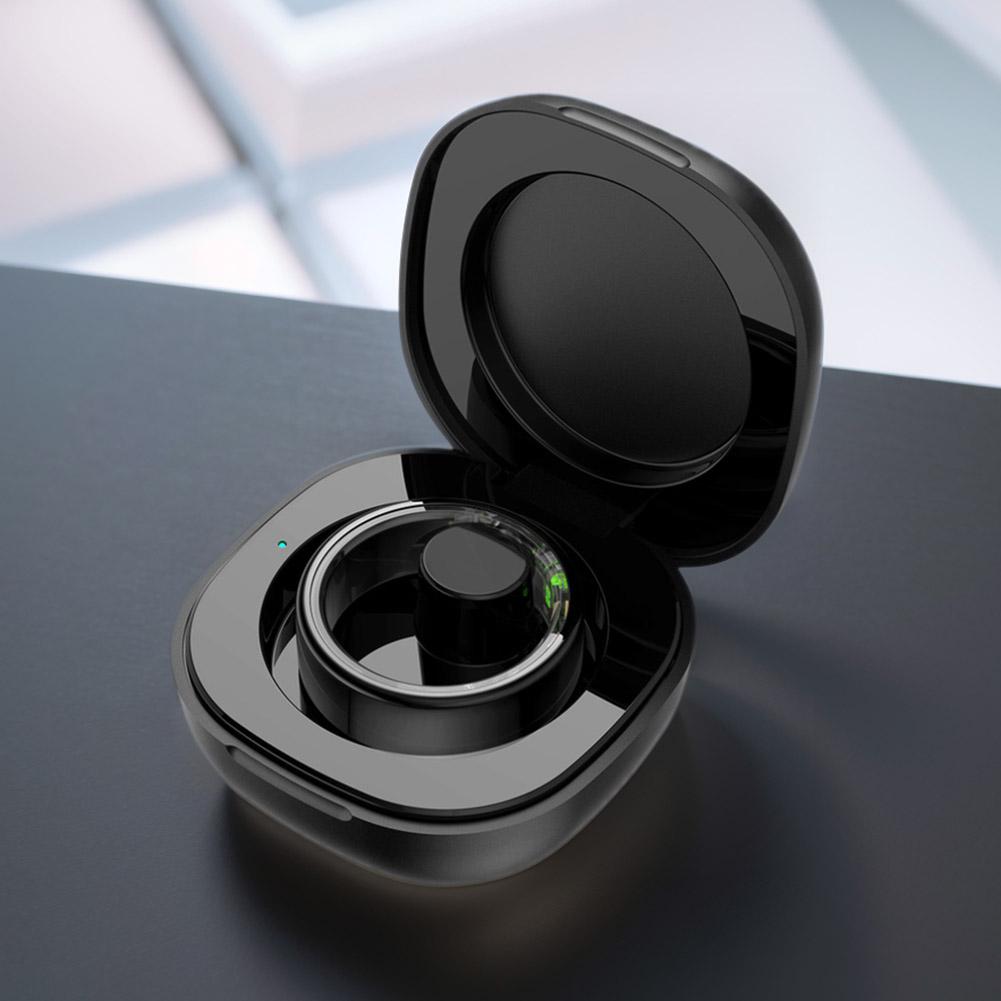 For R02/R03/R06 Smart Ring 200mAh Wireless Charging Case Dock Replacement Charger Case Cradle Dock Station Wireless Charger Case