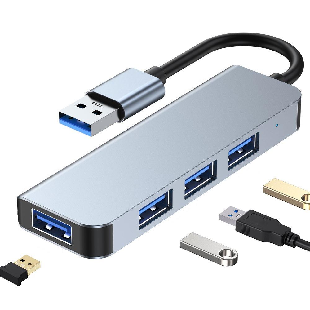 Type C Hub to USB 3 0 Splitter 4 in 1 Multiport Adapter for Phone Laptop Game Console High Speed Data Transfer