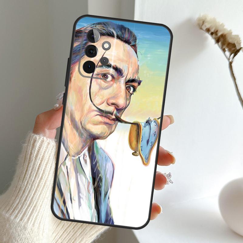 Salvador Dali Art Case For Samsung Galaxy A16 A26 A36 A56 A55 A35 A15 A54 A34 A14 A52 A32 A12 A13 A33 A53 A17