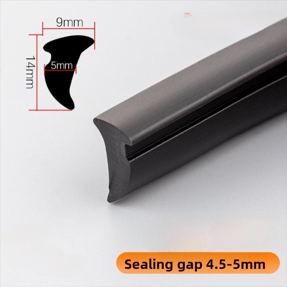 10metrů/sada Těsnicí lišta typu drážky pro dveře a okna Vyplňte drážku na karty